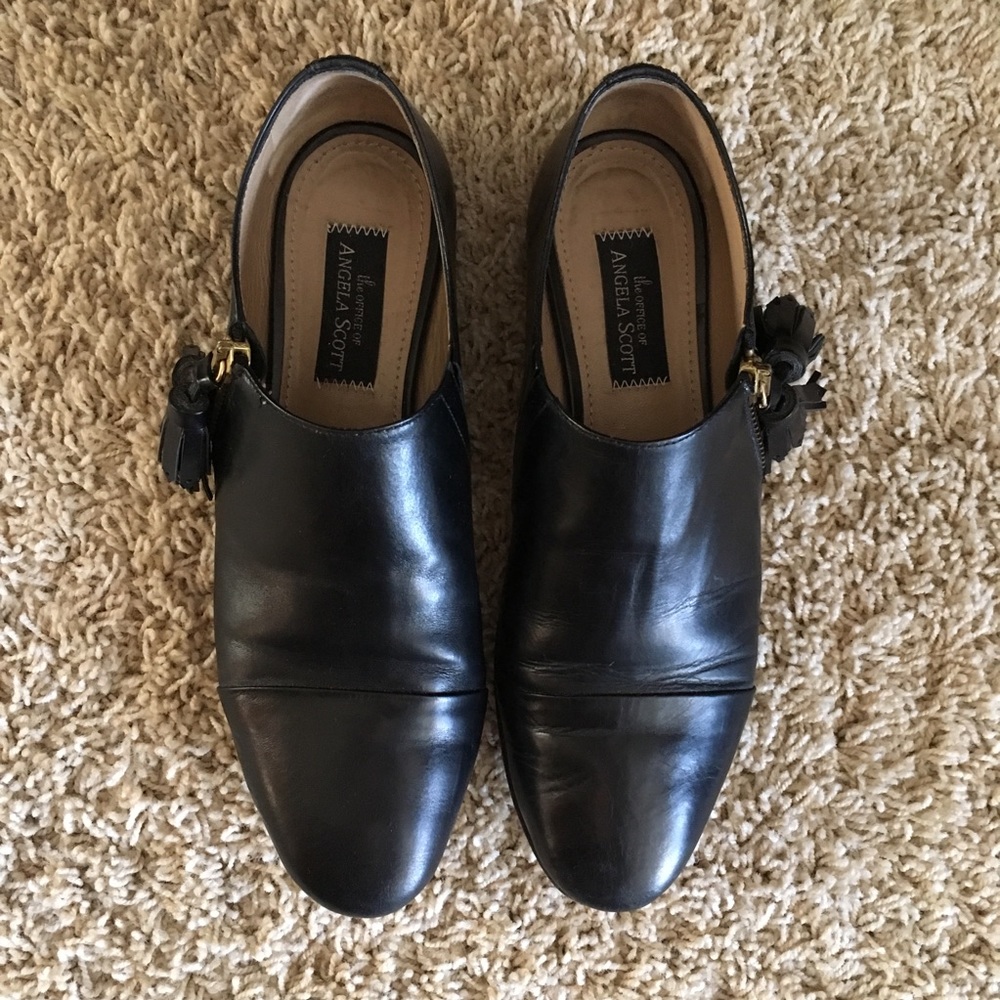 The Office of Angela Scott Ankle Boots